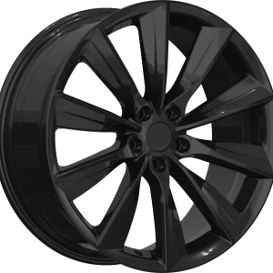 YKW Replicas – TS1 – Black – 19″x9.5″ 35mm – All weather Wheels – RW150022